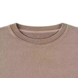 Sweat-shirts à col rond en tissu polaire de coton épais pour hommes Vente en gros Vêtements d'hiver pour hommes - Product Image 3