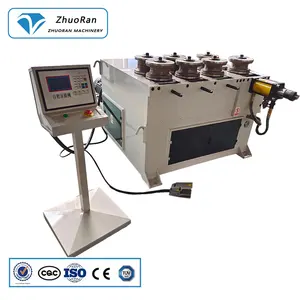 GY100NC hydraulic wire pipe rolling bending pipe processing machines roller machine for rolling welded pipes