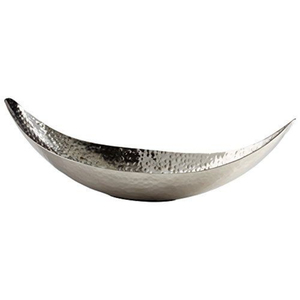 Plat de service en laiton écologique, forme ovale, pour la maison, les mariages, les hôtels, la vaisselle de table, les salades de fruits, les collations - Product Image 3
