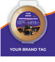 Cartes de visite personnalisées avec logo, résistantes à la chaleur 220°C, en carton, anti-graisse, sans danger pour les aliments, faciles à nettoyer, en papier kraft couché