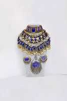 Parures de bijoux afghans personnalisées de haute qualité et tendance pour femmes, pour fiançailles, anniversaire et mariage