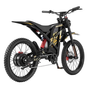 Motocicleta Eléctrica Todoterreno Zonveer ZX3, Nueva, 50cc de Cilindrada, Motor sin Escobillas de 72v o 60v, Carga de 265 Libras, Alcance de 65 Millas - Product Image 6