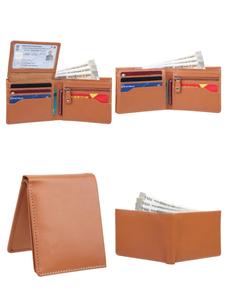 Top Selling Elegant New Arrival Short Leather Wallets Nylon Lining Fashionable Corporate Business Promotional Gift Set Wholesale - Product Image 5