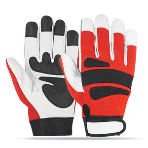 Gants de frappe de baseball professionnels en cuir pour gaucher et droitier, manchette longue, imperméables, haute qualité, anti-UV - Product Image 6
