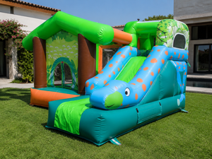 Professional <b>Inflatable</b> Playground 3,5x3,4x2,45 m – PVC Bouncy <b>House</b> – Outdoor/Indoor Professional Use – EU Compliance - Product Image 3