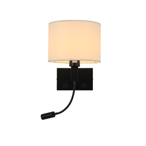 Metallo dimmerabile LED lampada da parete interna luce da parete W porta porta USB per casa Hotel ristorante soggiorno corridoio negozio Bar caffè - Product Image 1