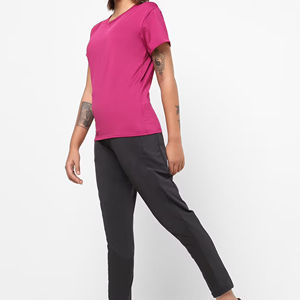 Ropa Deportiva de Marca Privada para Mujer, Camisetas de Gimnasio, Hip Hop, Buena Calidad, Hechas Profesionalmente, Camisetas de Manga Corta para Fitness - Product Image 2