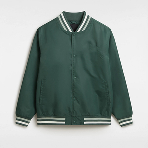 Chaquetas Varsity Personalizadas al por Mayor para Hombre/Unisex, Cuello Alto, Transpirables, de Secado Rápido, Poliéster/Algodón, Colores Personalizados - Product Image 2