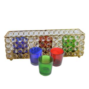 Glass Combo Design <b>Candle</b> Votive Painted Finishing Home Decor <b>Candle</b> Holder <b>T</b>-<b>light</b> Home Villa Dinner and Wedding Design - Product Image 1