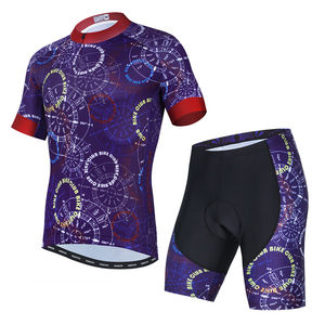 ชุดนักปั่นจักรยานชุดแข่งดีไซน์ที่ดีที่สุดพร้อมพิมพ์โลโก้ตามสั่งสไตล์ชุดล่าสุด - Product Image 3