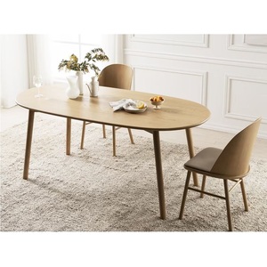 Home <b>Furniture</b> Cushioned Seat Dining Room ASH Frame <b>Wrapped</b> with Fabric/PVC Viet Nam HE 007 Dining Chairs - Product Image 3