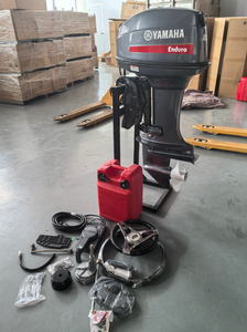 Nuovo Motore Fuoribordo 40HP a 2 Tempi e 2 Cilindri con Controllo Remoto, Avviamento Elettrico, Motore Marino a Benzina, Unità di Potenza Durevoli per Imbarcazioni - Product Image 3