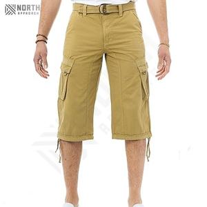 Pantalones Cortos Cargo de Verano para Hombre de Alta Calidad, Estilo Urbano con Patrón Sólido, Precio Bajo en Oferta - Product Image 4