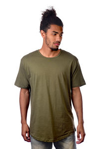 เสื้อยืดขายาวสำหรับผู้ชายเสื้อยืดคอกลมทรงยาวคอกลมสำหรับผู้ชายเสื้อยืดแนวสตรีทพิมพ์ลายเสื้อ B2B - Product Image 6