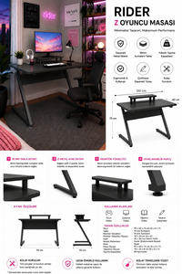 Escritorio para Computadora, Escritorio de Oficina, Escritorio para Juegos, Escritorio para Oficina en Casa, Mesa para Computadora, Escritorio para PC, Estación de Trabajo, Escritorio de Estudio, Escritorio para Escribir - Product Image 4