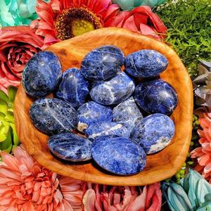 Alta calidad Premium calidad cuarzo ágata sodalita cristal Palma piedra Feng Shui estilo Hada Chakra pulido piedra preciosa disponible - Product Image 3