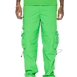 Pantalones cargo para hombre de marca privada altamente recomendados, diseñados para un uso cómodo durante largas horas con tela resistente. - Product Image 1