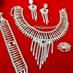 Collar de cobre chapado en oro de 24 quilates de inspiración italiana, conjunto de joyería Vintage, regalo perfecto para cualquier persona directo de India a EE. UU. - Product Image 6