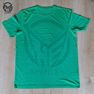 T-shirt d'été décontracté à col rond en coton de haute qualité pour hommes en gros pour hommes - Product Image 3