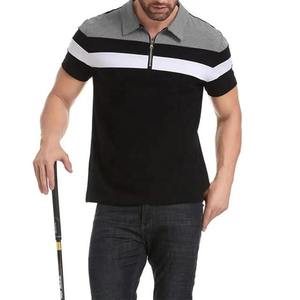 Nuevo Diseño, Camiseta de Punto Sólido con Cierre, Color Liso, para Hombre y Mujer, Transpirable, Antiarrugas, Manga Corta, Botones, 100% Algodón - Product Image 3