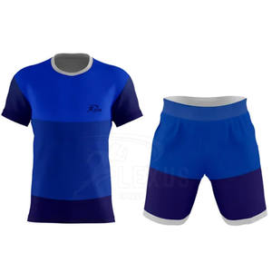 Uniforme de voleibol de poliéster con logotipo personalizado de alta calidad, conjuntos únicos de ropa deportiva para exteriores con impresión de logotipo - Product Image 3
