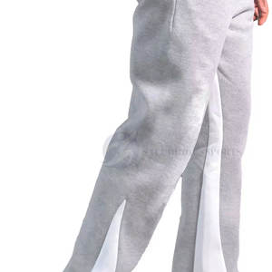 Pantalones Casuales de Lona Ajustados y Acampanados para Hombre, Estilo Hip Hop, Color Personalizado, Secado Rápido, Antiarrugas - Product Image 3