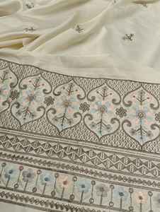 Kurta de Algodón para Hombre con Bordado y Tinte Malai, Ancho 56, Textura Suave y Lisa, Cómodo para la Piel - Product Image 6