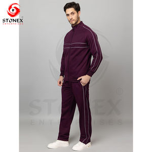 Traje de hombre de poliéster y algodón más vendido, chándal personalizado, ropa de hombre, chándal de invierno para hombre - Product Image 3
