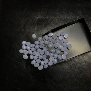 IGI certificado AAA grado 6X8mm Natural azul encaje ágata cabujón Oval semipreciosa piedra preciosa suelta para la fabricación de joyas calibradas - Product Image 4