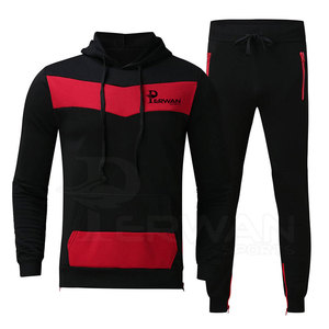 Venta al por mayor de chándales de invierno ligeros de calidad superior para hombre 100% algodón secado rápido transpirable ropa para correr - Product Image 1