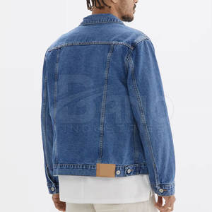 Nouvelle Arrivée Vente Chaude Veste en Jean Hiver Homme Haute Qualité avec Logo Avant Style Unique Respirante Séchage Rapide 100% Coton - Product Image 2