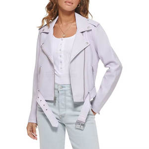Veste en cuir pour femmes, taille plus, prix de gros, différentes couleurs, design et logo personnalisés - Product Image 1