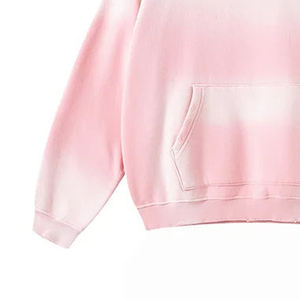 Acid Mineral Wash Vintage Fabricante Pakistán Mineral Wash Fabricante de ropa, sudaderas con capucha básicas, sudaderas con capucha de mezcla de algodón - Product Image 6