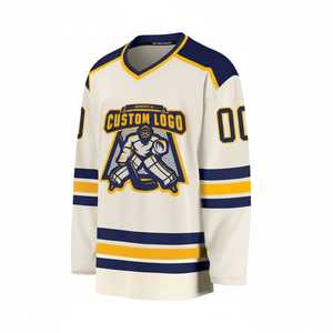 เครื่องแบบทีมเสื้อมีฮู้ดเสื้อฮอกกี้น้ำแข็งสั่งทำตามแบบ - Product Image 1