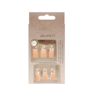 High Quality <b>GEL</b> EFFECT French Style Artificial <b>Nails</b> <b>Set</b> Long Tips Glue Stylish Square Pattern PDV3337 8-00307-81269-2 - Product Image 1