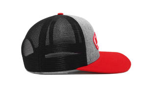 Injae Vina Headwear Casquette de camionneur bicolore en tissu de haute qualité avec logo brodé personnalisé 3D, style sport structuré classique - Product Image 4