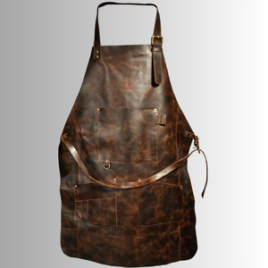 Delantal de Cuero Vacuno Genuino con Logotipo y Color Personalizados, Multiusos, Resistente, Unisex, Se Acepta OEM/ODM, Alif Trend ATFLA-316 - Product Image 5