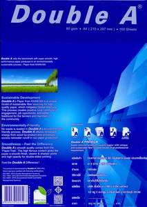 <b>A4</b> white copy <b>paper</b> of double 4A <b>80gsm</b> with high quality - Product Image 3