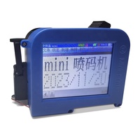 Mini máquina de codificación de fecha de caducidad de mano térmica 2-12,7mm TIJ impresora de inyección de tinta de mano