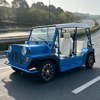 Nuevo Auto Eléctrico Moke con Batería de Litio, 4 Plazas, Chasis de Aluminio, Certificación EEC/DOT, Autonomía de 200 km, Velocidad de 70 km/h