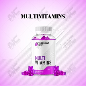 Suplemento Multivitamínico de Alta Calidad para el Cuidado de la Salud, Marca Blanca/Etiqueta Privada, Gomitas Energéticas, 30 Gomitas, Proveedor Indio - Product Image 2