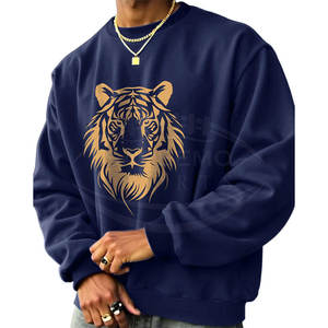 Sudadera de Invierno para Hombre, Tejido de Felpa, Diseño de Impresión Personalizable, Estilo Urbano Moderno, Cómoda para Uso Diario, Ecológica - Product Image 4