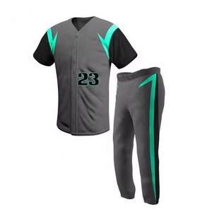 Uniforme de baseball léger de haute qualité, vêtements de sport unisexes respirants avec couleur personnalisée, uniformes de baseball Offre Spéciale à bas prix - Product Image 1