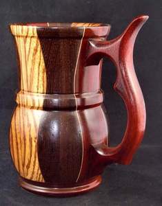 Falak World Export Premium Quality Modern Design Wooden <b>Mug</b> Ceramic Cups for Tea Coffee Wine Beer - Product Image 5