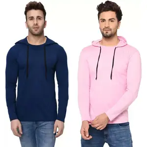 Men's Flannel Shirts Big and Tall Winter Hooded T-Shirt for Men Lined Quilted Full Zip Hooded Jacket