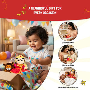 Muñeca de Peluche Devi Durga, Tamaño Mediano, Juguete de Tela Suave para Niños, Hecho con Material de Peluche Seguro para Niños, Apto para Jugar - Product Image 4