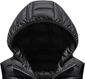 2025 chaleco acolchado ligero sin mangas transpirable impermeable para hombre con ajuste holgado estilo de calle alta ropa de abrigo de invierno - Product Image 4