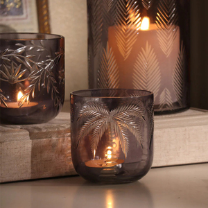 Tay khắc pháo hoa và Palm votives trang trí nến Holders đối với Home & Tabletop - Product Image 4