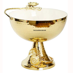 Bol en acier inoxydable jetable écologique fantaisie pour servir les aliments de fête avec logo personnalisé en gros - Product Image 4