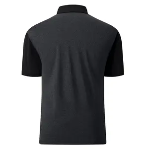 Polo élastique et léger en jersey de haute qualité pour hommes, service OEM - Product Image 5